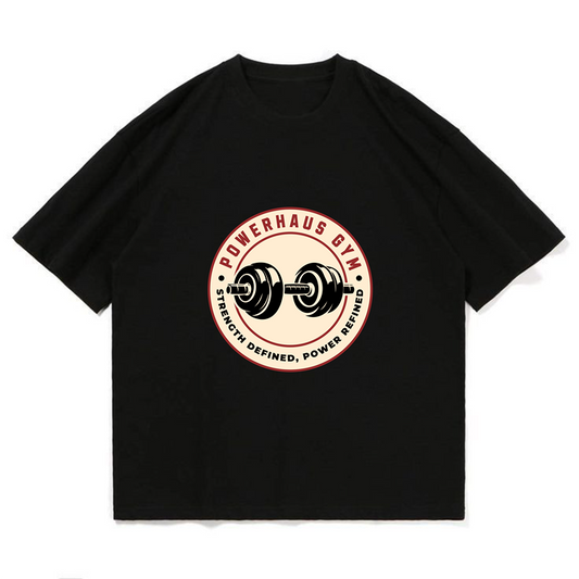 Red and Black Circle Gym Emblem