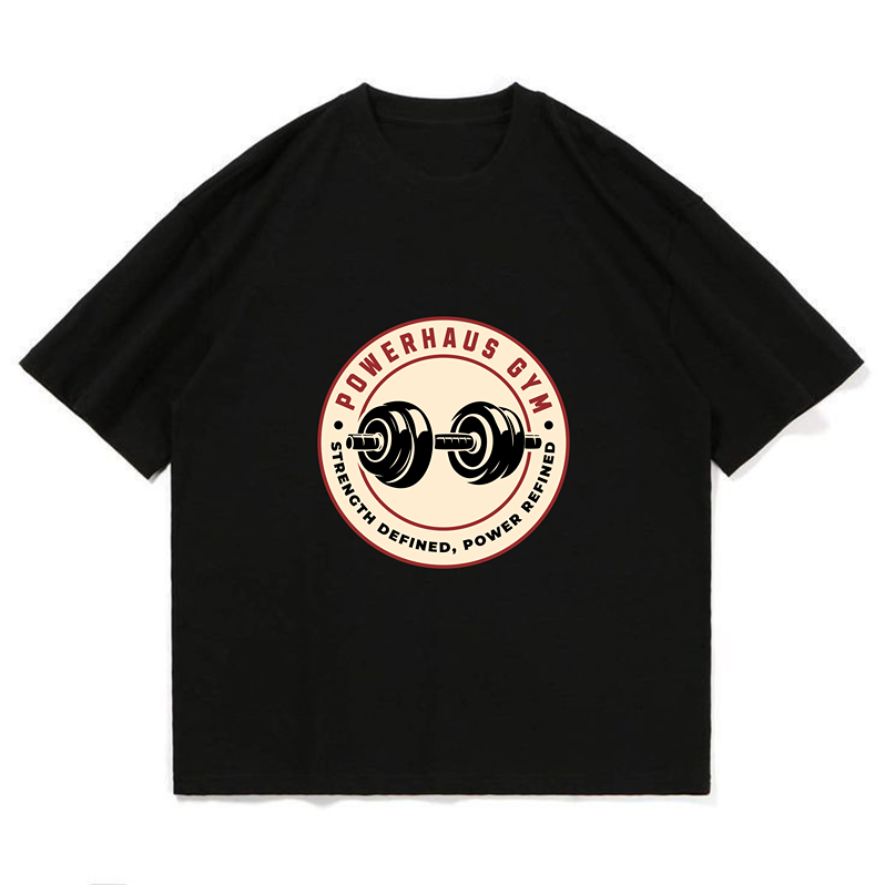 Red and Black Circle Gym Emblem
